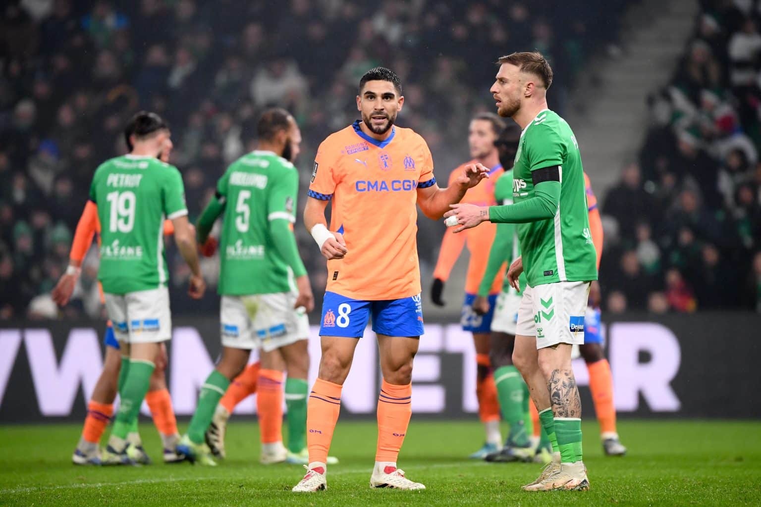 ASSE OM Maupay provoque les Verts avec un énorme chambrage But