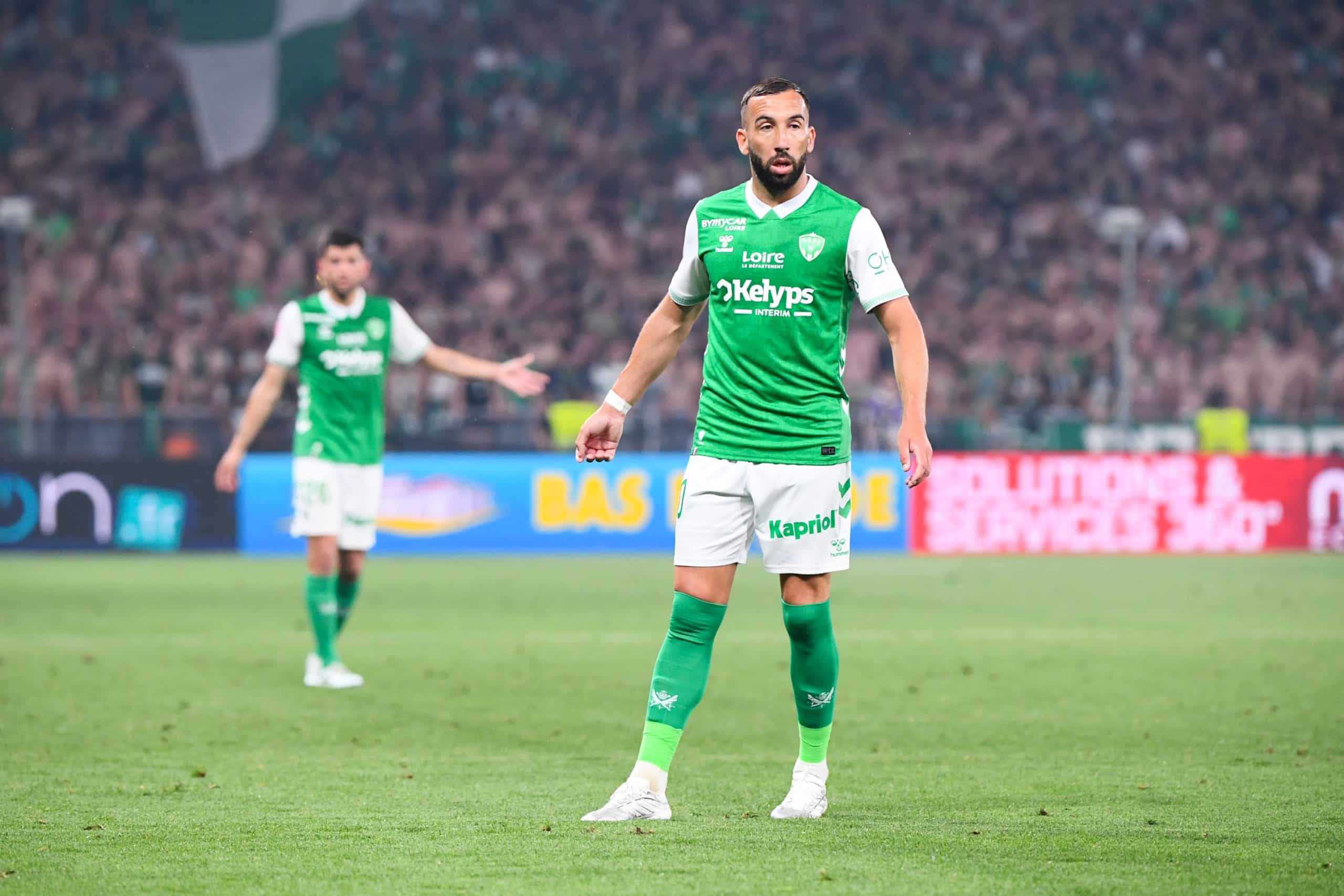 Florian Tardieu sous le maillot de l'ASSE