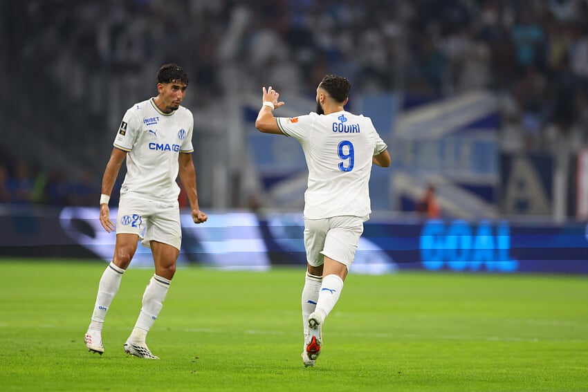 Aguerd et Gouiri à l'OM