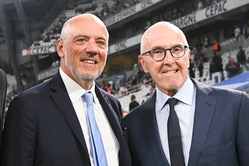 Richard et McCourt à l'OM