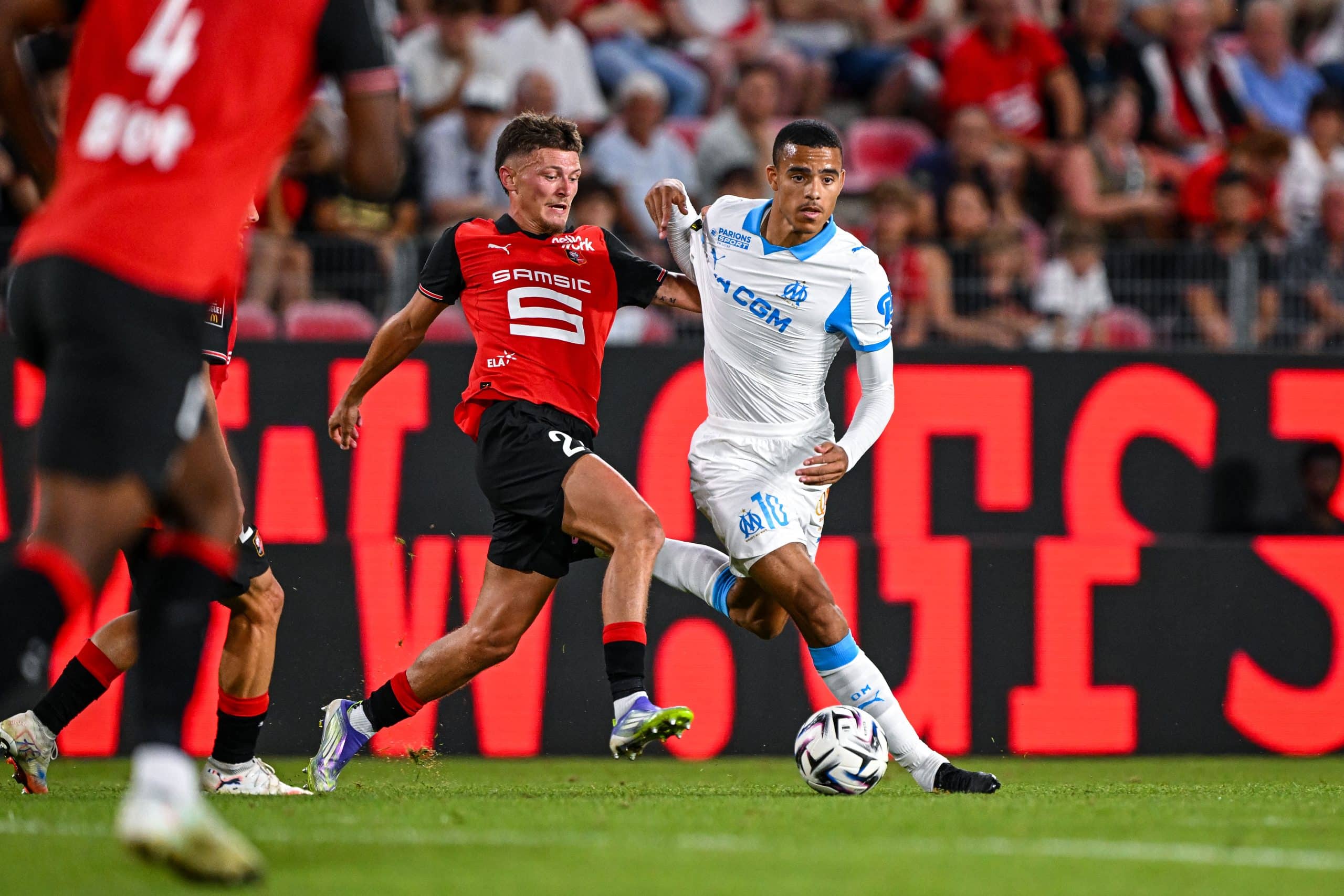 Mason Greenwood au duel Quentin Merlin
