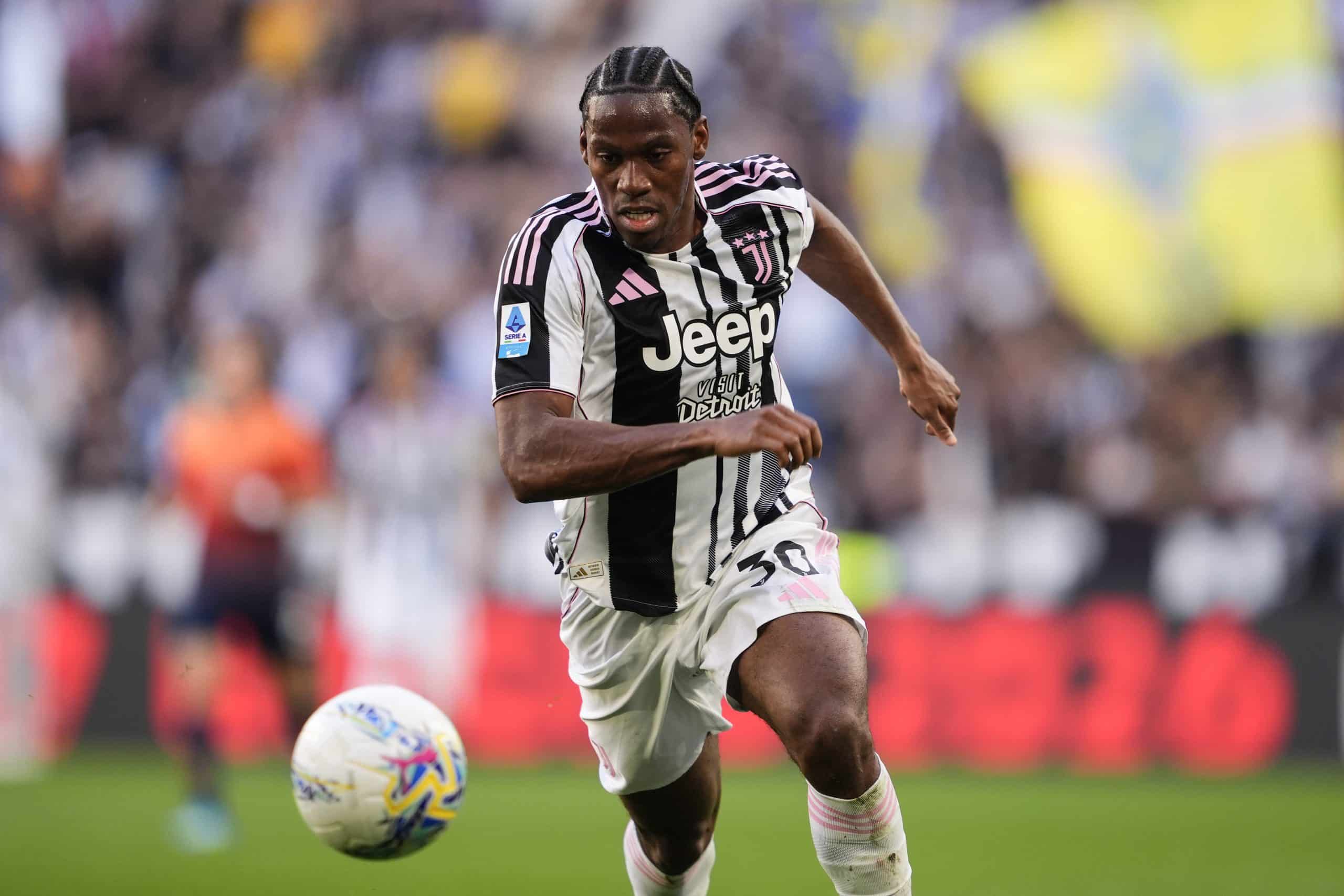 Jonathan David sous le maillot de la Juventus