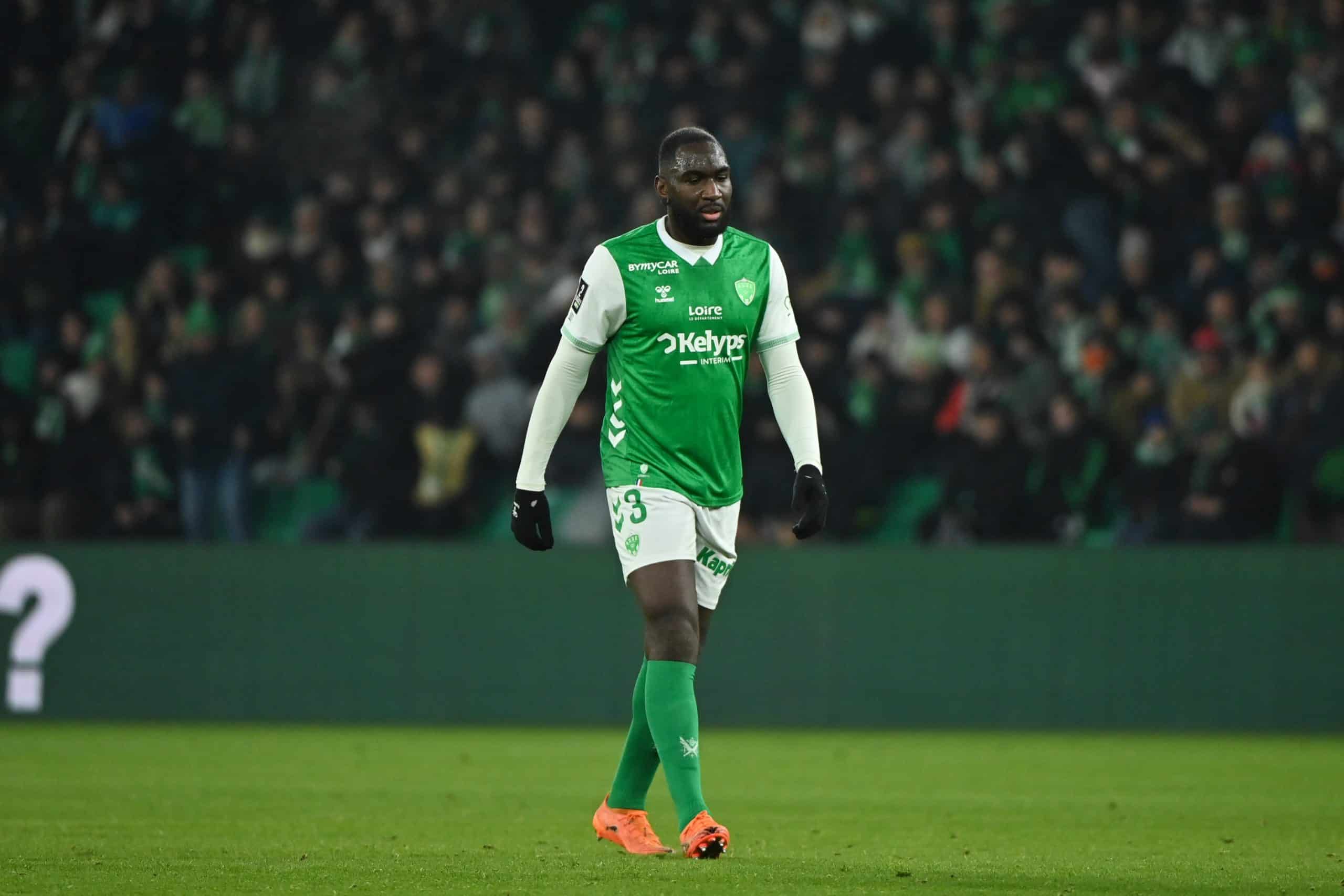 Mickaël Nadé sous le maillot de l'ASSE