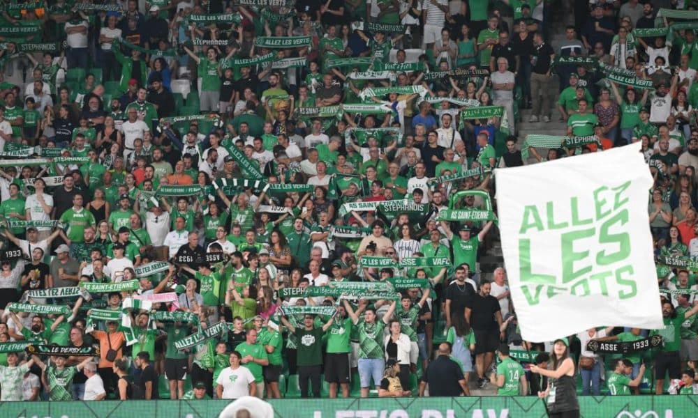 Les supporters de l'ASSE.