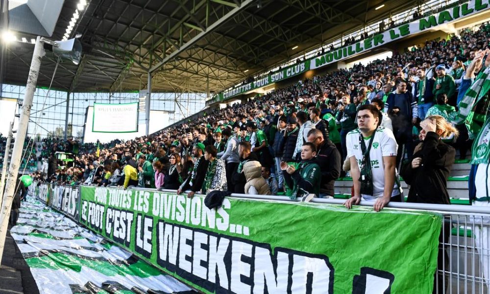 Les supporters de l'ASSE.