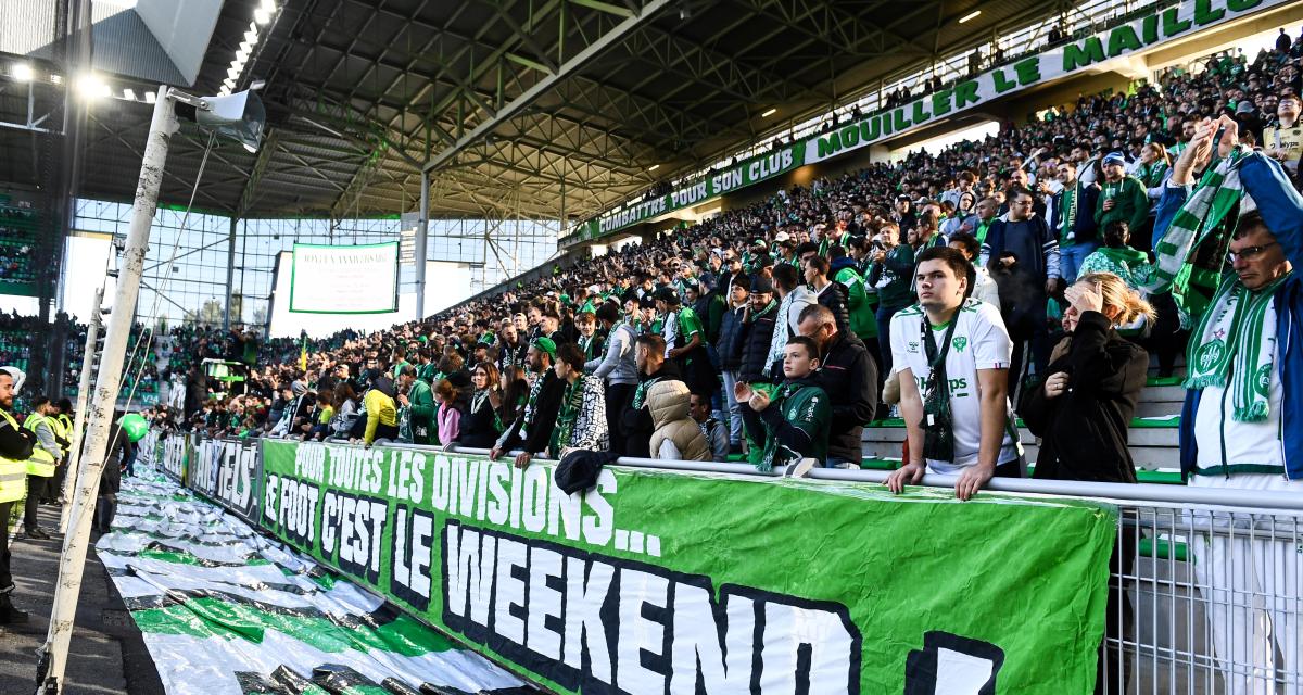 Les supporters de l'ASSE.