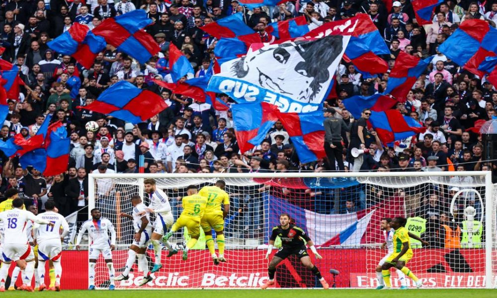 Les supporters de l'OL.