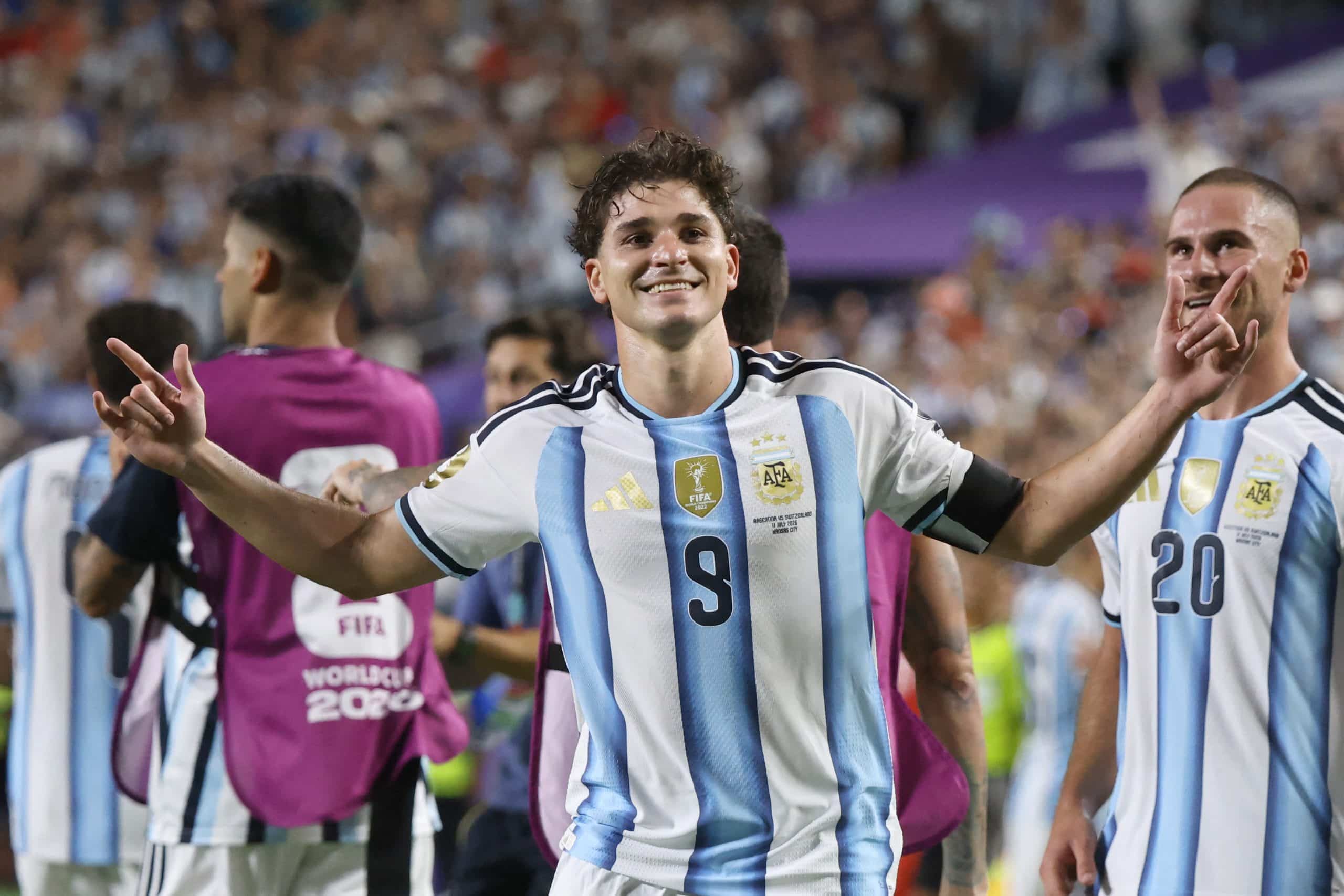 Julian Alvarez lors de la Coupe du monde 2026