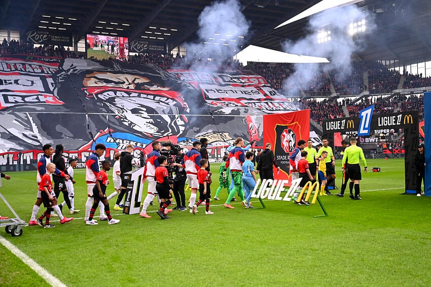 Le Roazhon Park avant le dernier Stade Rennais - PSG