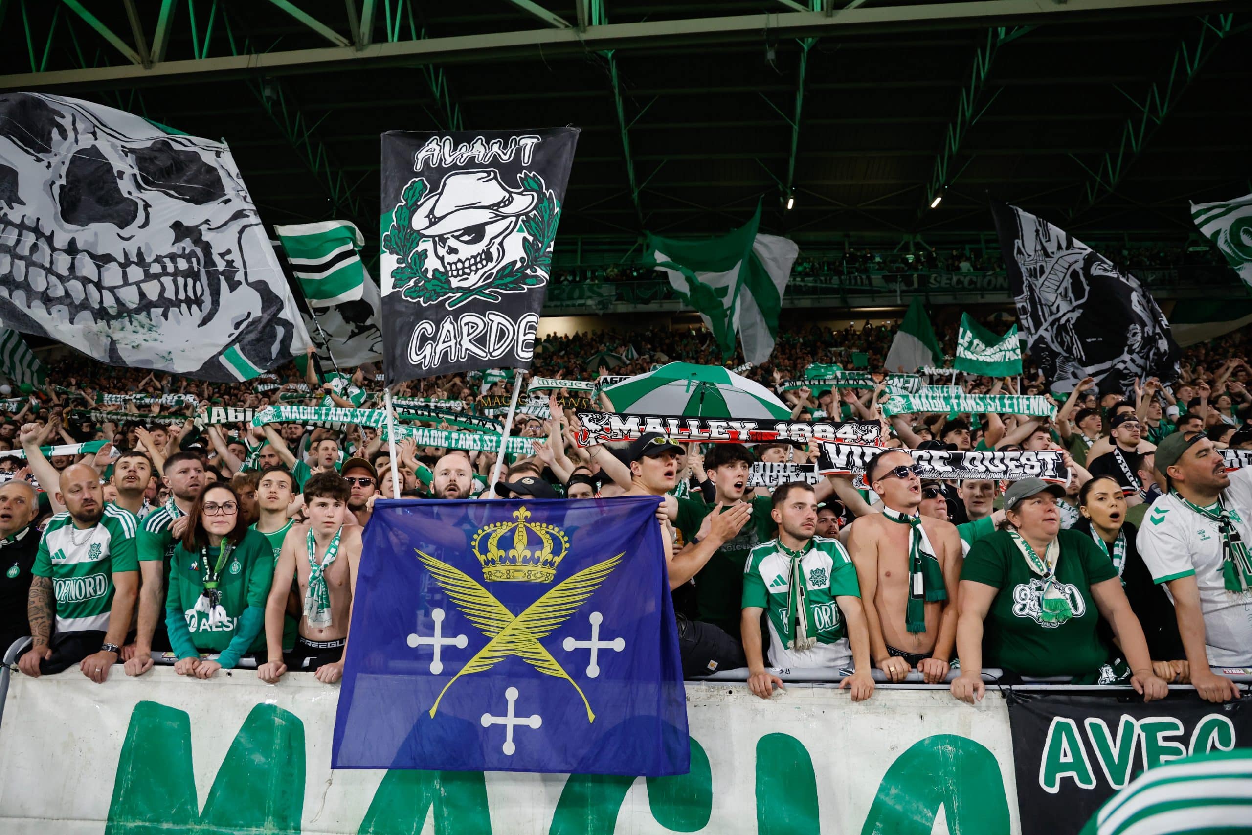 Les supporters de l'ASSE