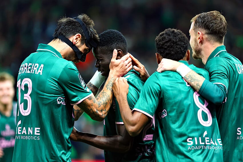Les Verts sont leaders de L2
