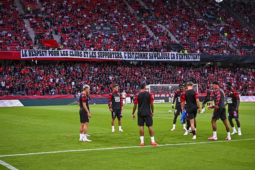La banderole rennaise