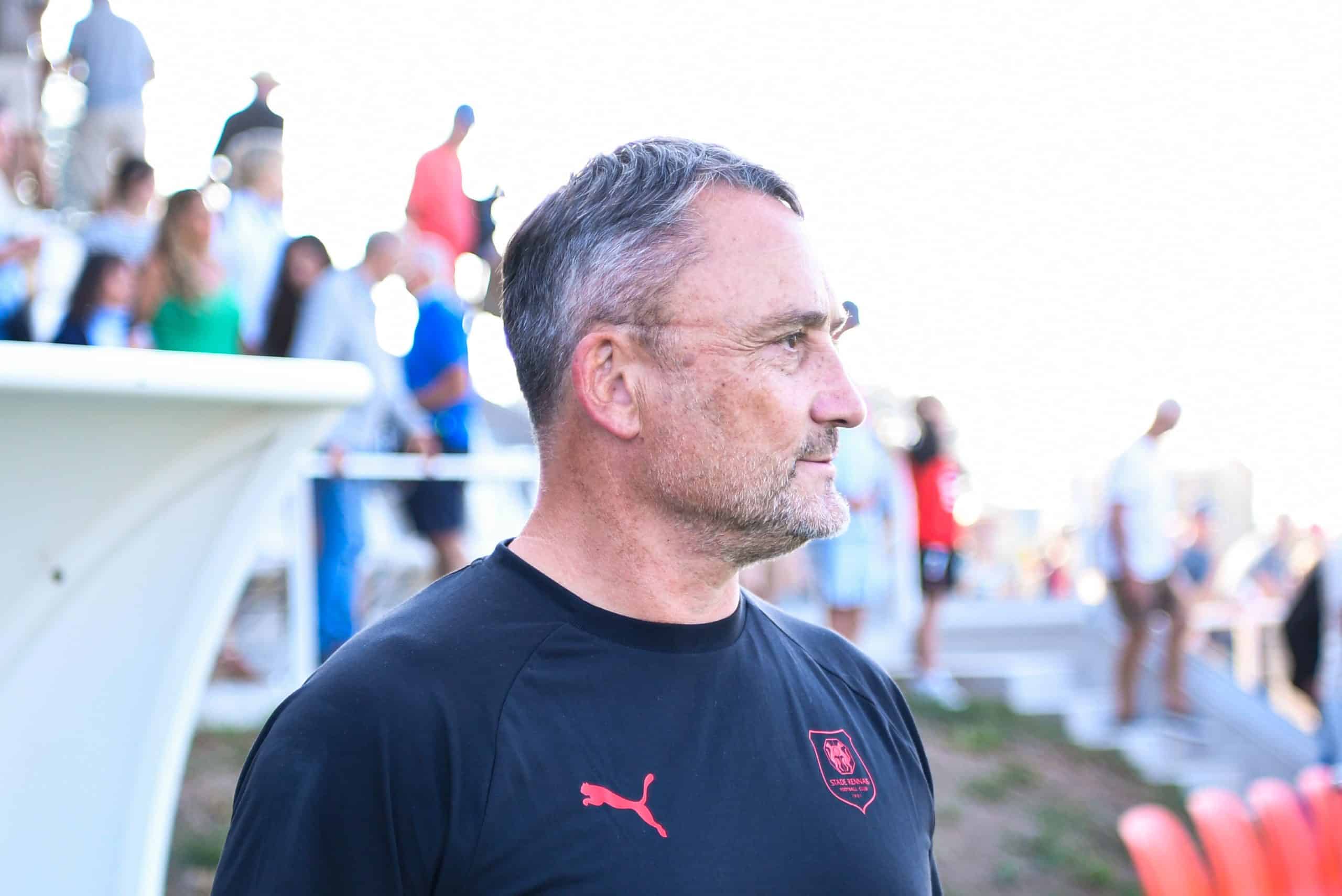 Franck Haise, l'entraîneur du Stade Rennais