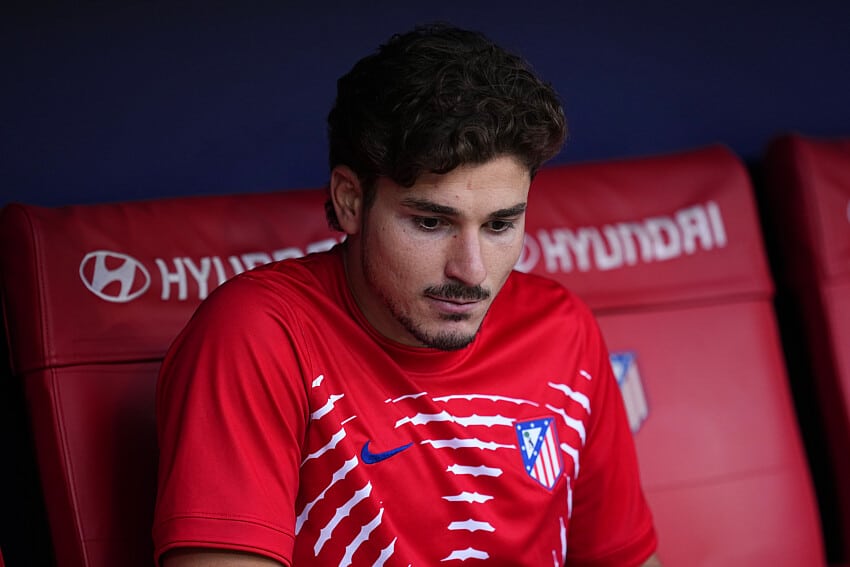 Julian Alvarez sous les couleurs de l'Atlético Madrid
