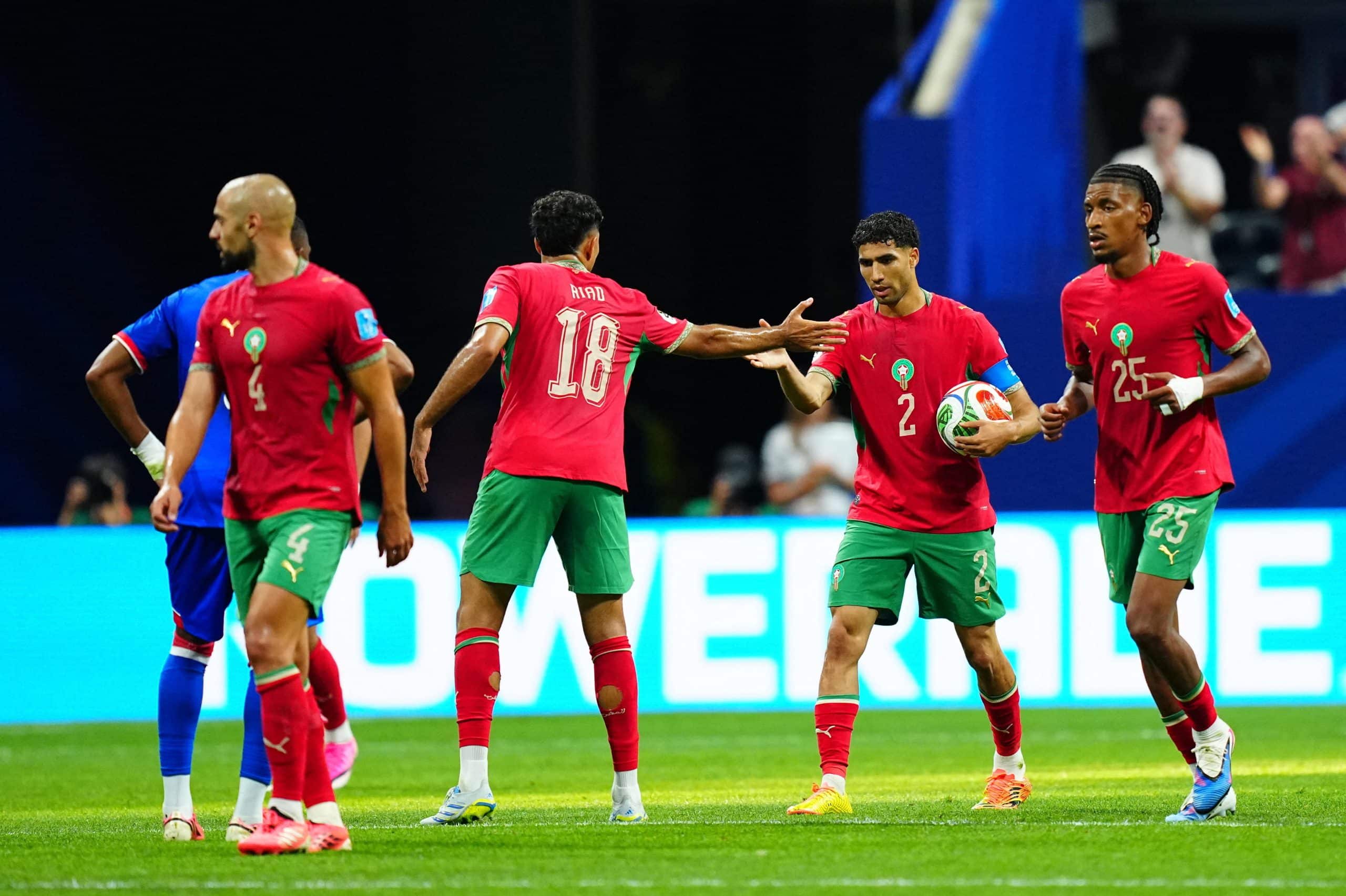 La joie des Marocains