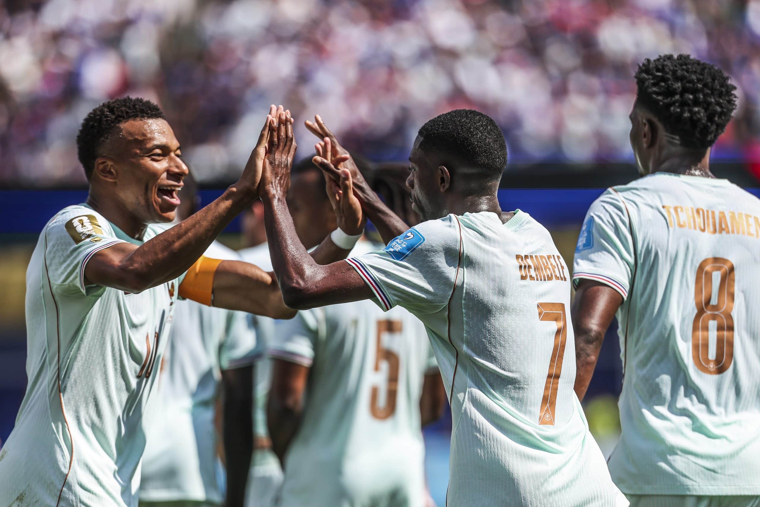 Kylian Mbappé et Ousmane Dembélé