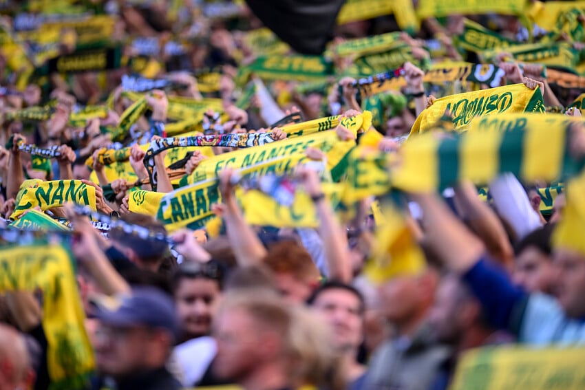 Les supporters du FC Nantes