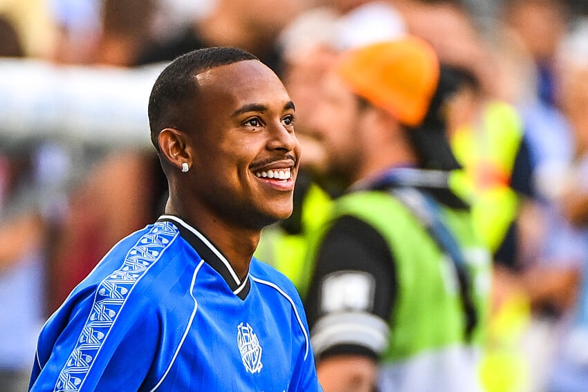 Igor Paixão sous les couleurs de l'OM