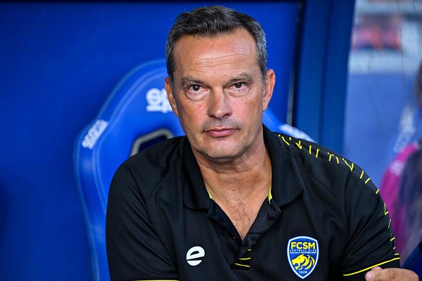 Vincent Hognon sur le banc de Sochaux