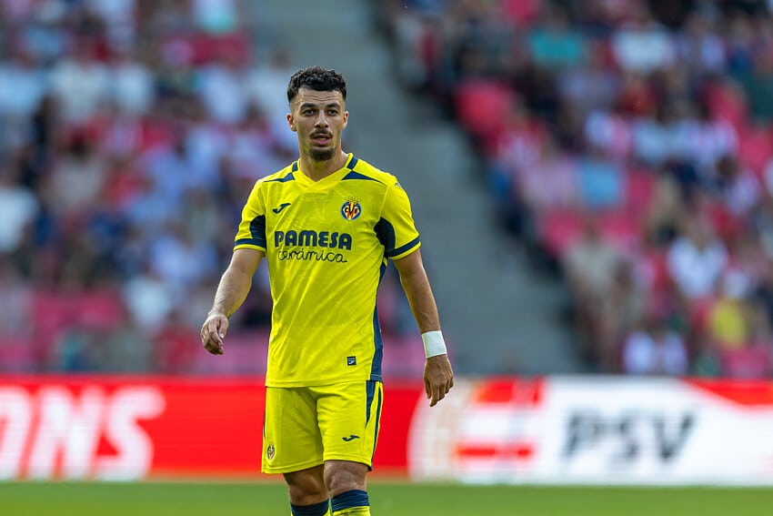 Georges Mikautadze sous le maillot de Villarreal