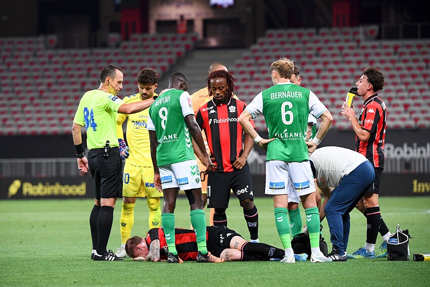 L'ASSE rossée à Nice