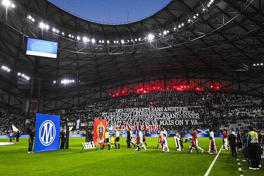 Le Vélodrome en fusion