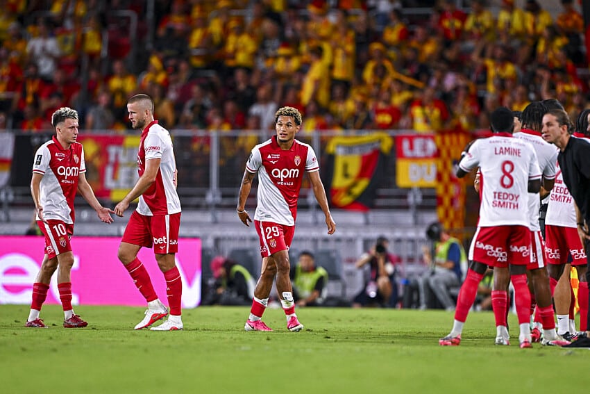 Les joueurs de l'AS Monaco