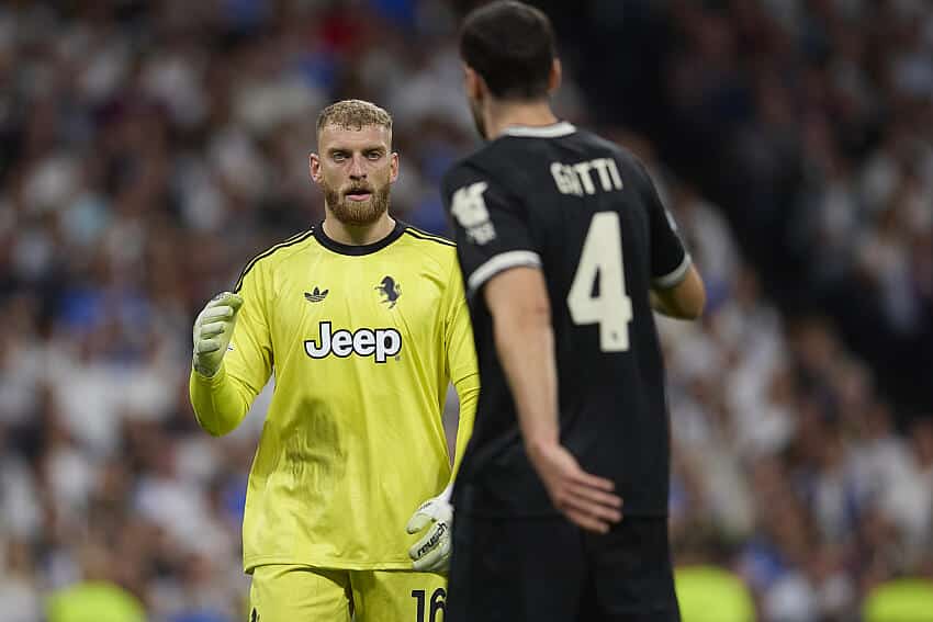 Michele Di Gregorio sous le maillot de la Juventus