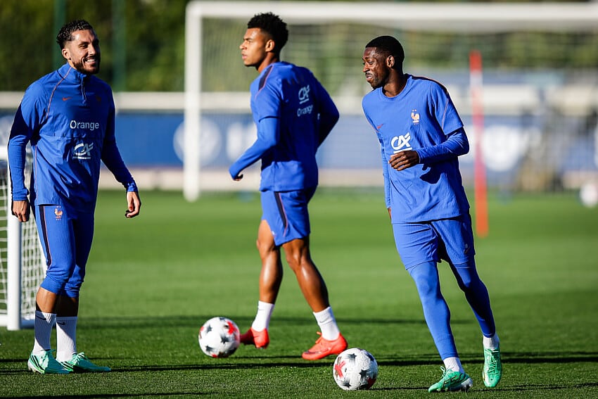 Les Bleus en action