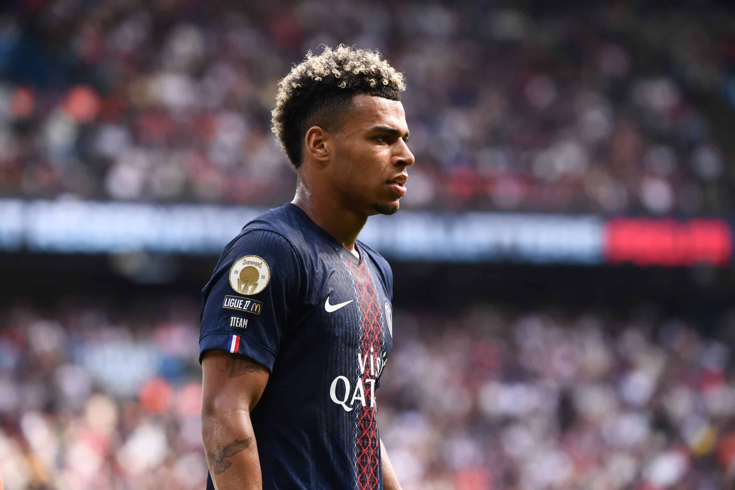 Désiré Doué avec le PSG