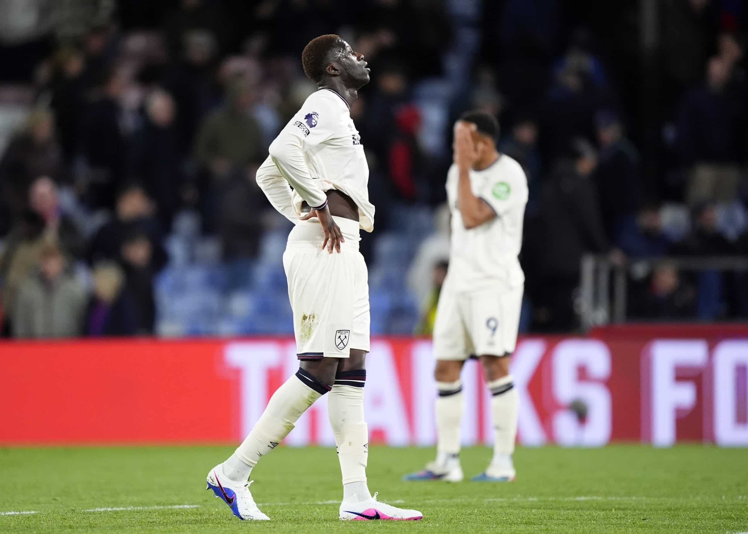 Mohamadou Kanté sous le maillot de West Ham