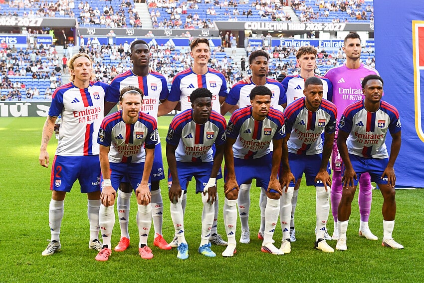 Les joueurs de l'OL