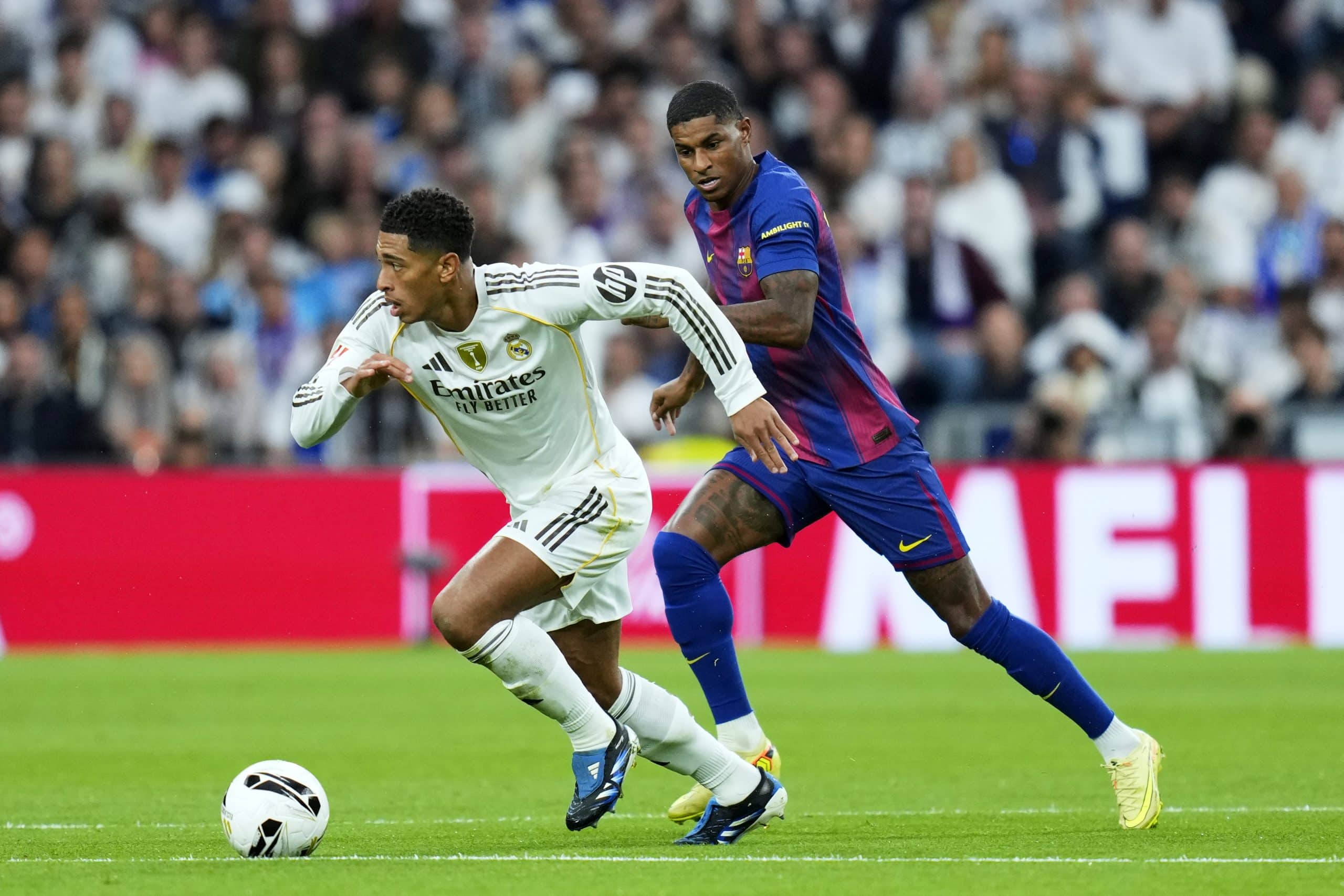 Jude Bellingham et Marcus Rashford