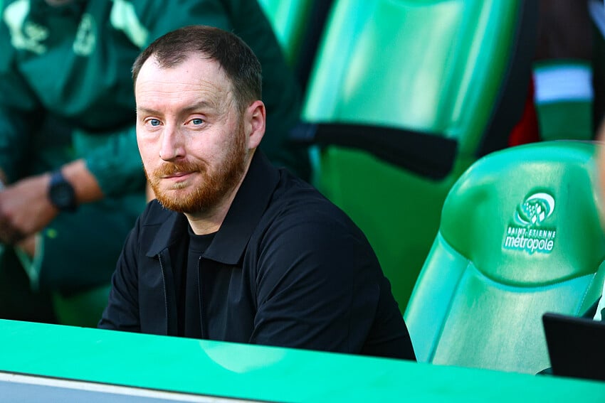 Ian Cathro, l'entraîneur de l'ASSE