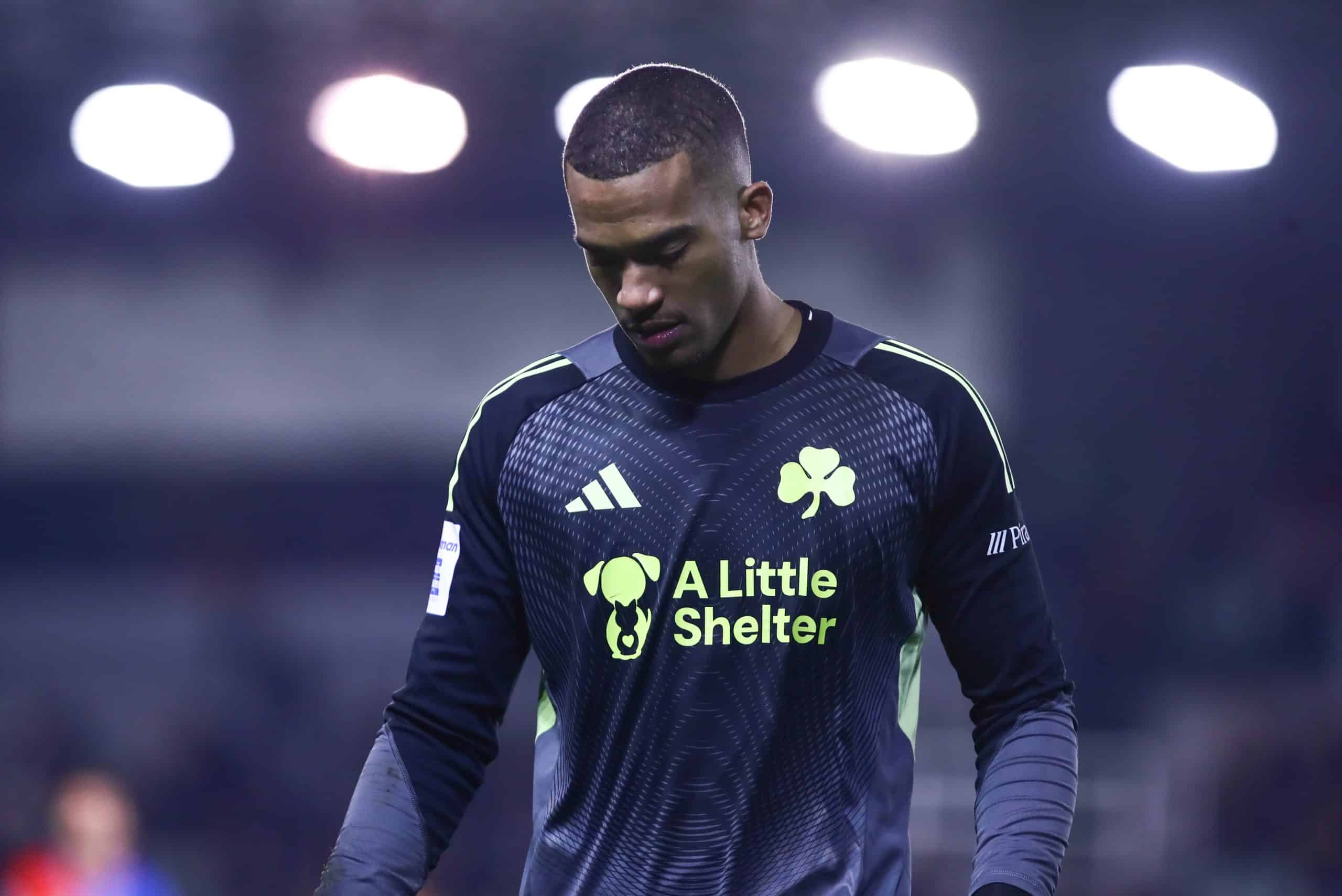 Alban Lafont sous le maillot du Panathinaïkos