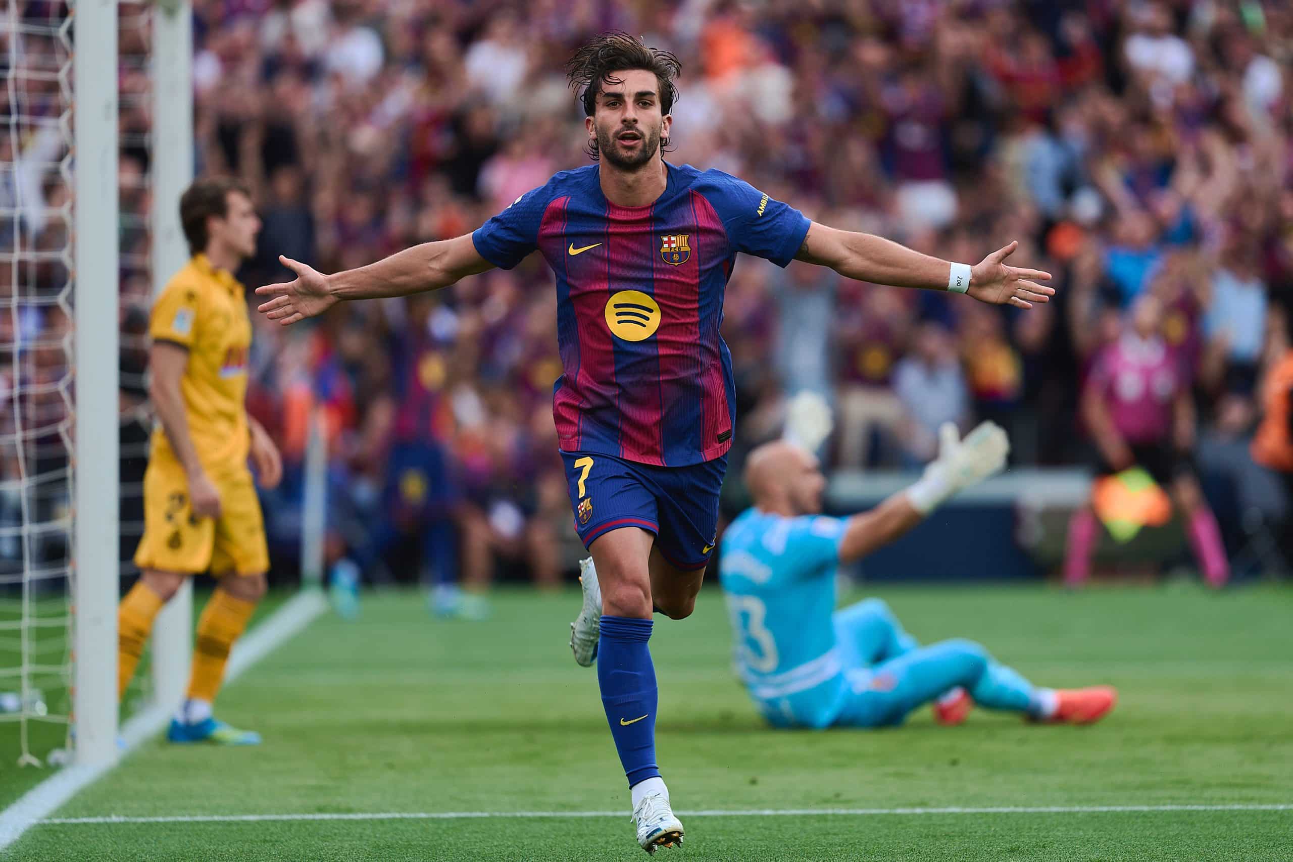 Ferran Torres sous le maillot du FC Barcelone