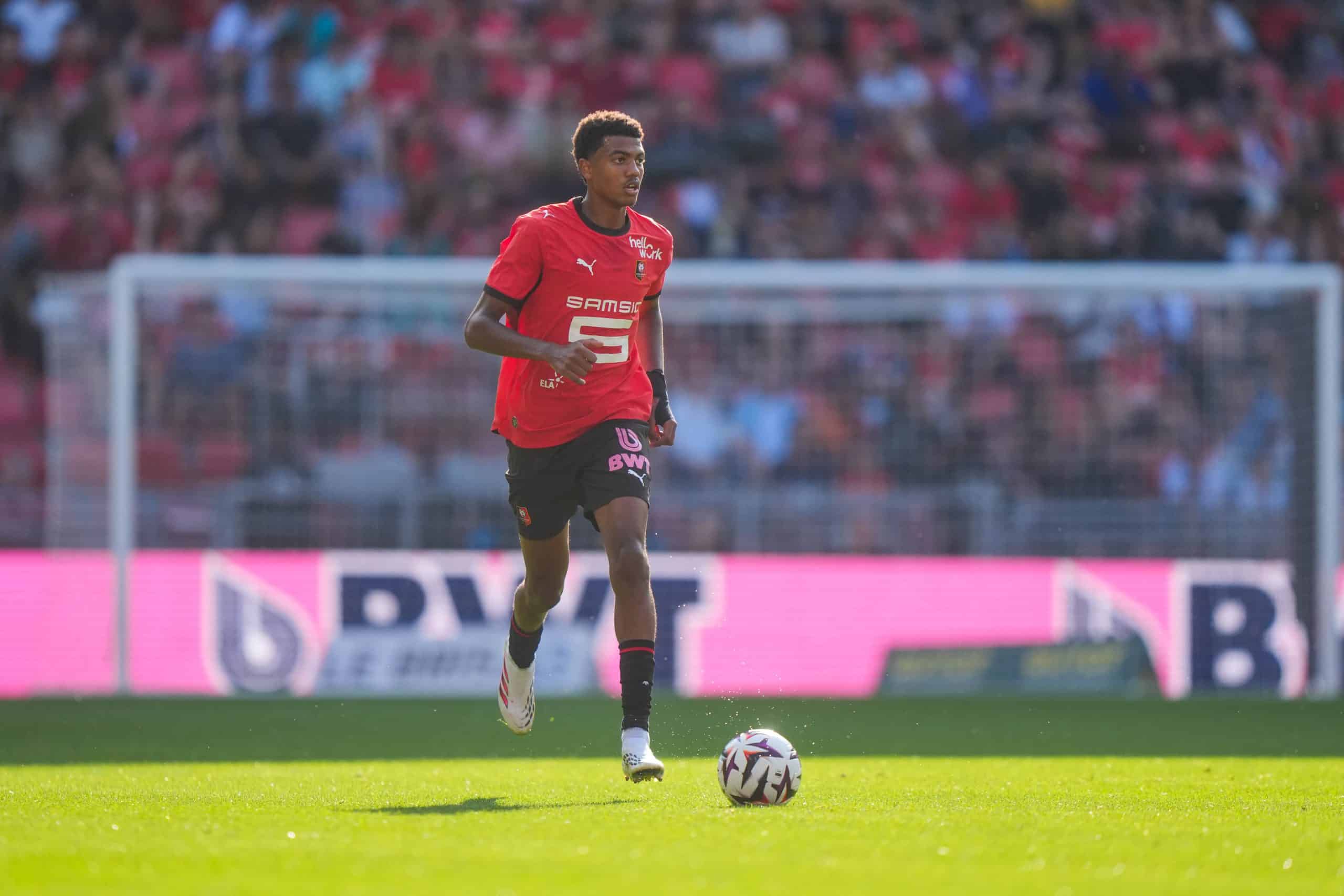 Abdelhamid Aït Boudlal sous le maillot du Stade Rennais