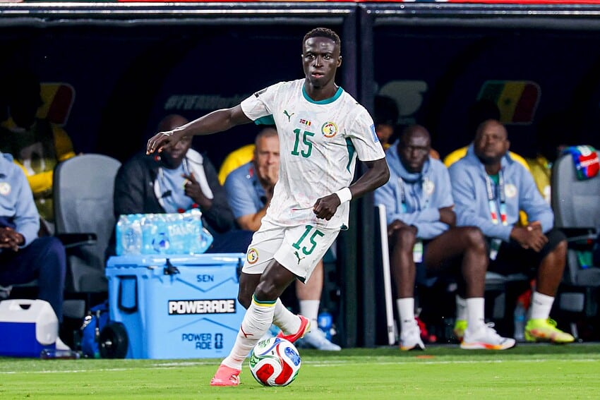 Krépin Diatta lors de la Coupe du monde 2026 avec le Sénégal