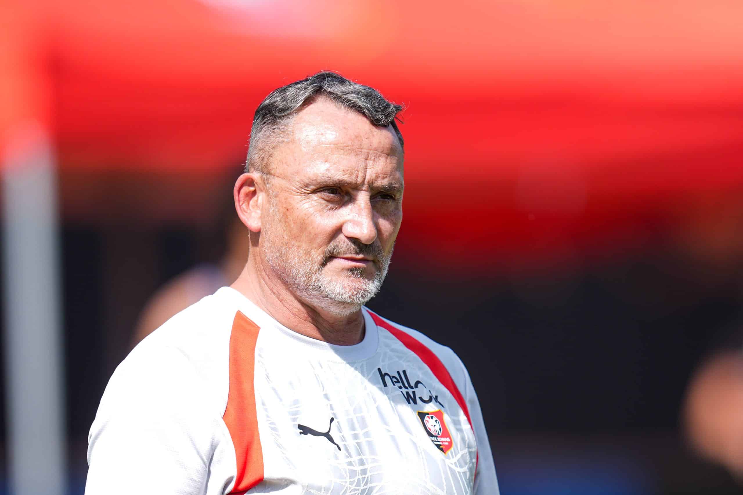Franck Haise, l'entraîneur du Stade Rennais