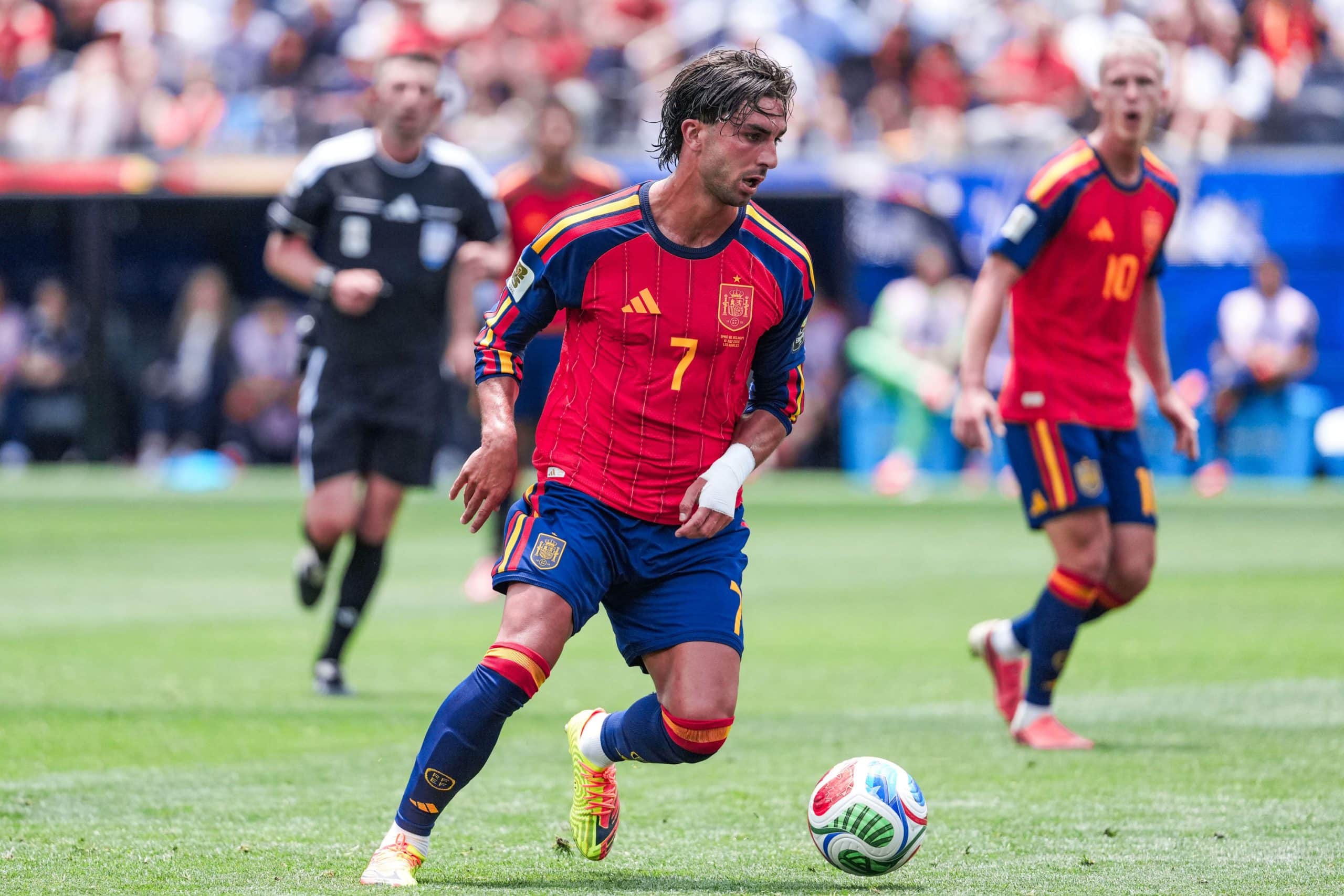 Ferran Torres lors d'Espagne - Belgique