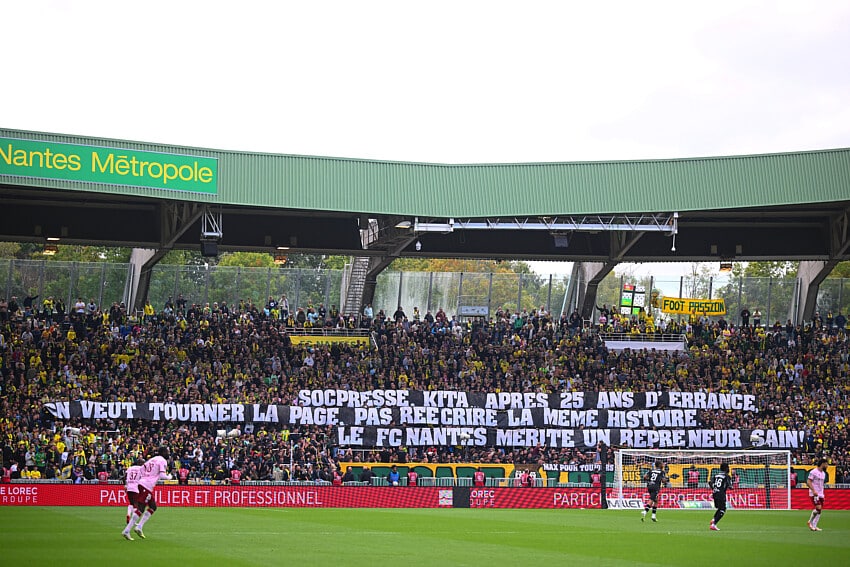 La Brigade Loire lors de FC Nantes - Reims