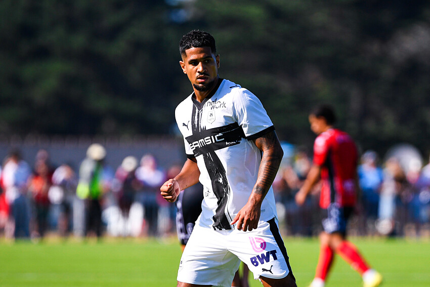 Ludovic Blas sous le maillot de Rennes