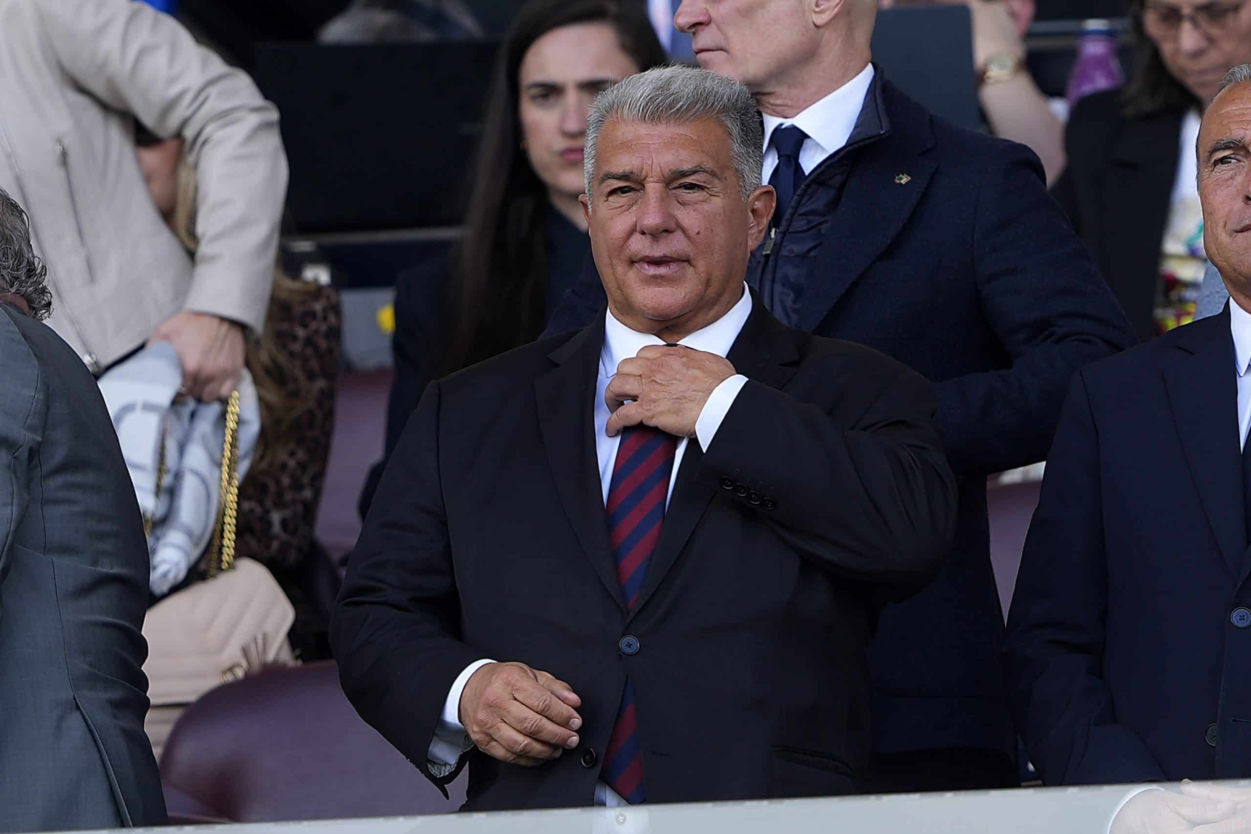 Joan Laporta, le président du Barça