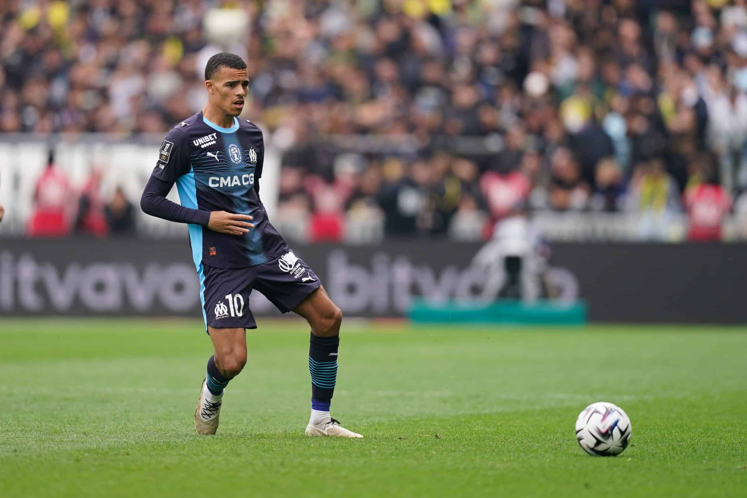 Mason Greenwood sous le maillot de l'OM