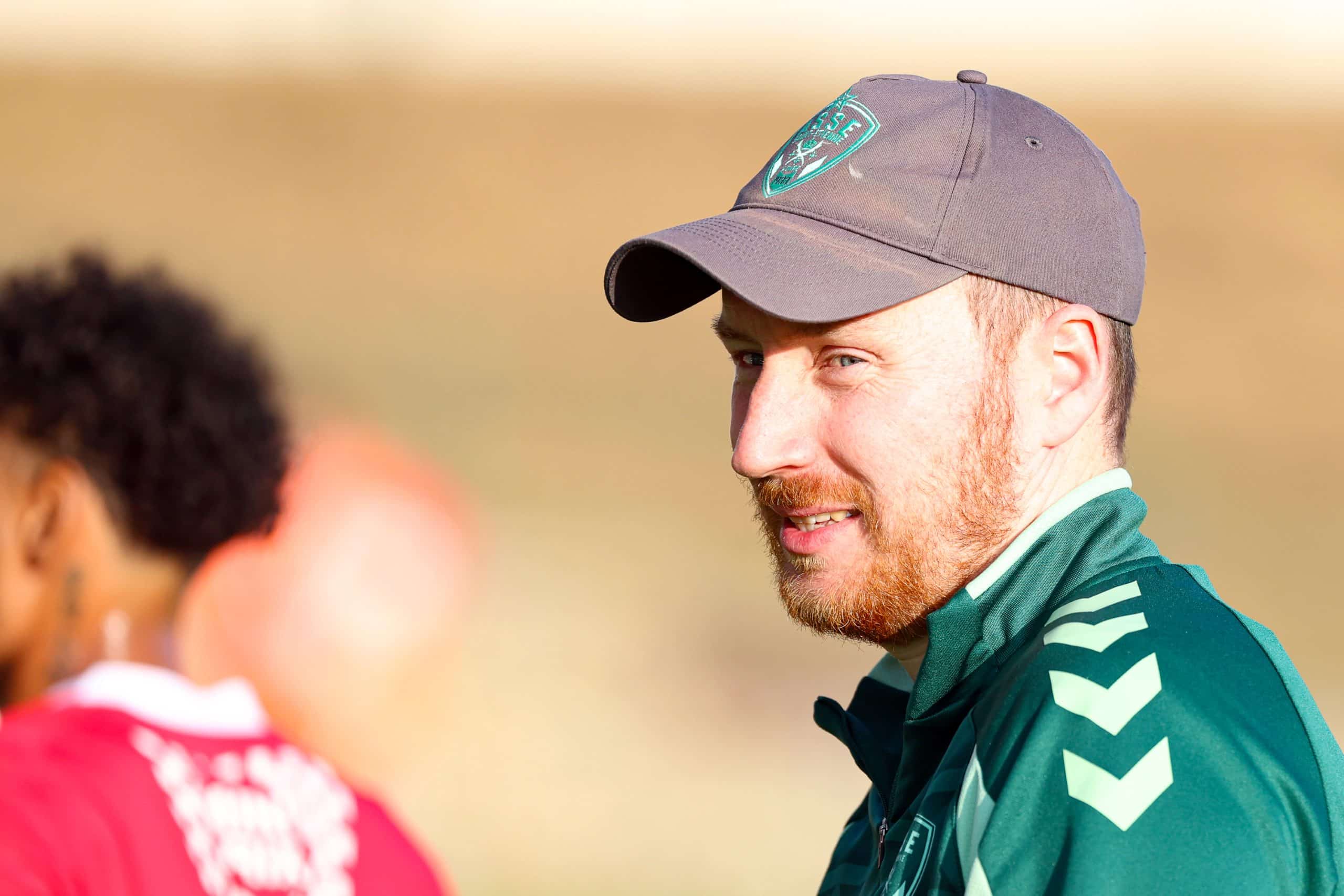 Ian Cathro, l'entraîneur de l'ASSE