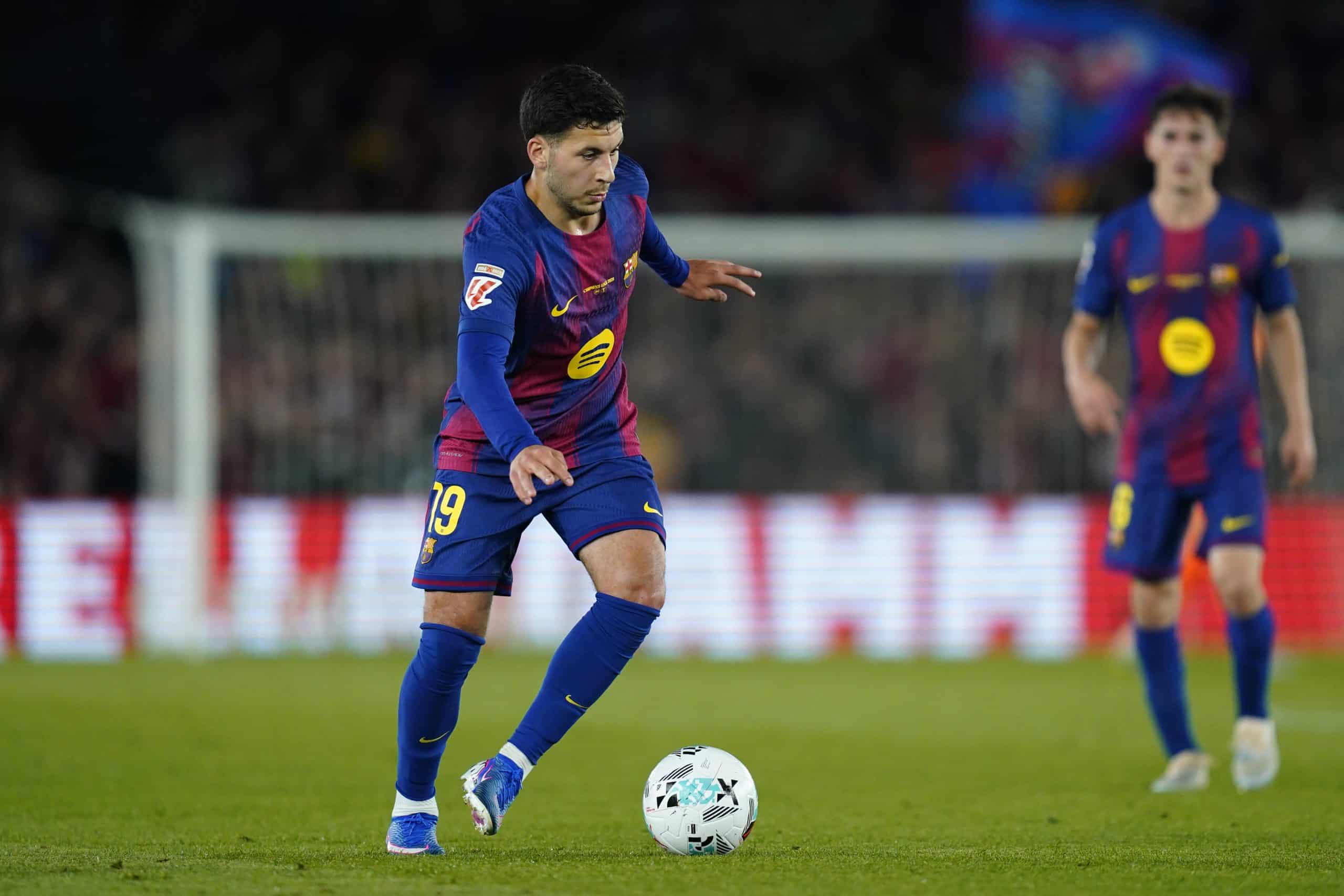 Ronny Bardghji sous le maillot du FC Barcelone