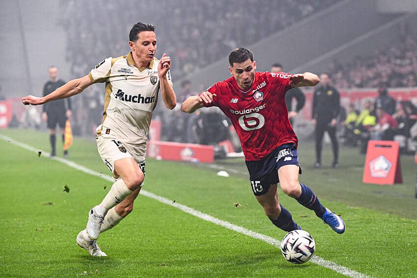 Florian Thauvin lors du dernier LOSC - RC Lens