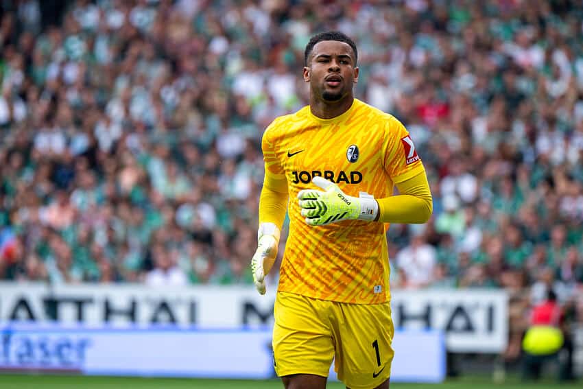 Noah Atubolu sous le maillot de Fribourg