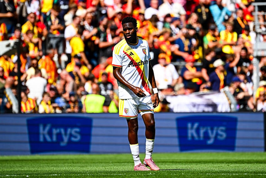 Odsonne Edouard sous le maillot du RC Lens