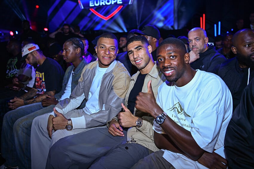 Mbappé, Hakimi et Dembélé